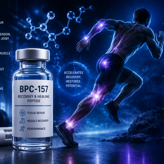BPC-157 recovery, BPC-157 healing peptide, BPC-157 muscle recovery, peptide for injury healing